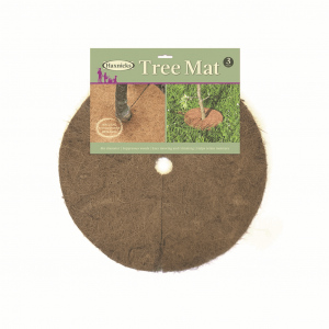 8" Round Coco Tree Mat 3pk
